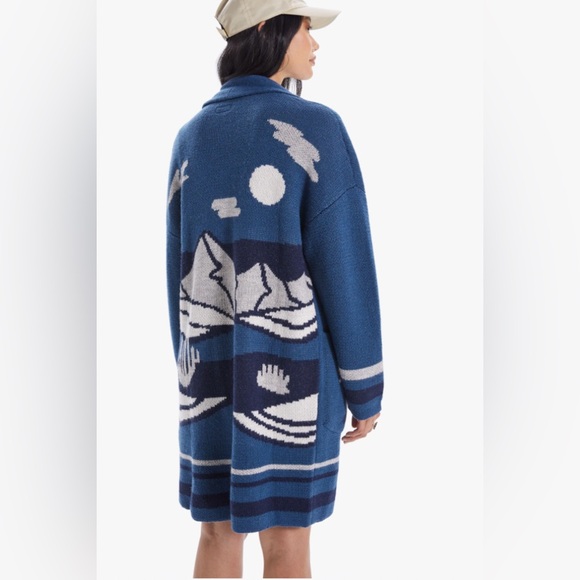 ‼️RARE‼️🎸MOTHER🎸🔥NWT🔥Patch Pocket Cardigan in Picturesque—XS - Picture 3 of 16